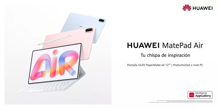 Equilibrio entre productividad y comodidad: conoce la nueva HUAWEI MatePad Air