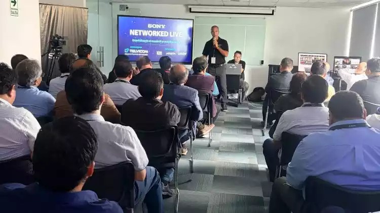 Producción audiovisual sobre IP: Sony acerca al mercado peruano las soluciones que están transformando la industria