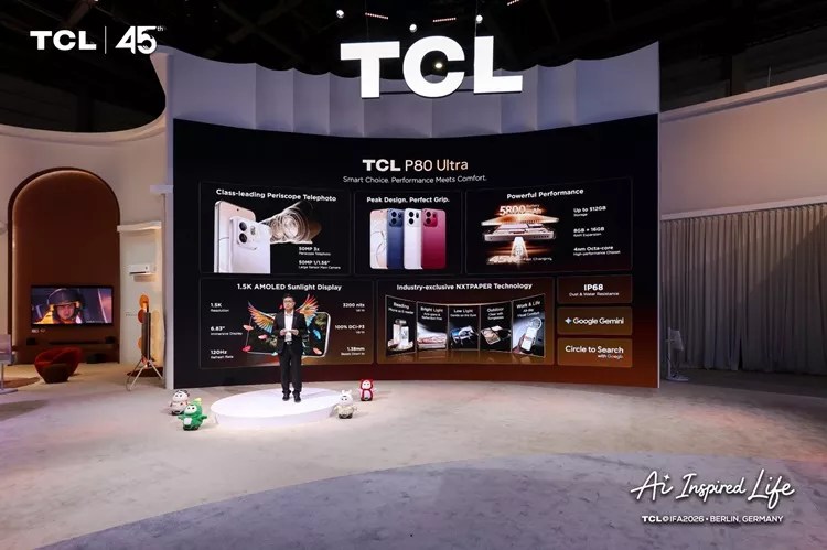 TCL presenta en IFA 2026 su visión de una vida cotidiana impulsada por inteligencia artificial