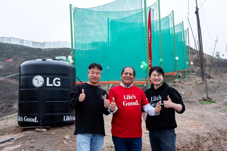 LG inaugura nuevos atrapanieblas en Villa María del Triunfo
