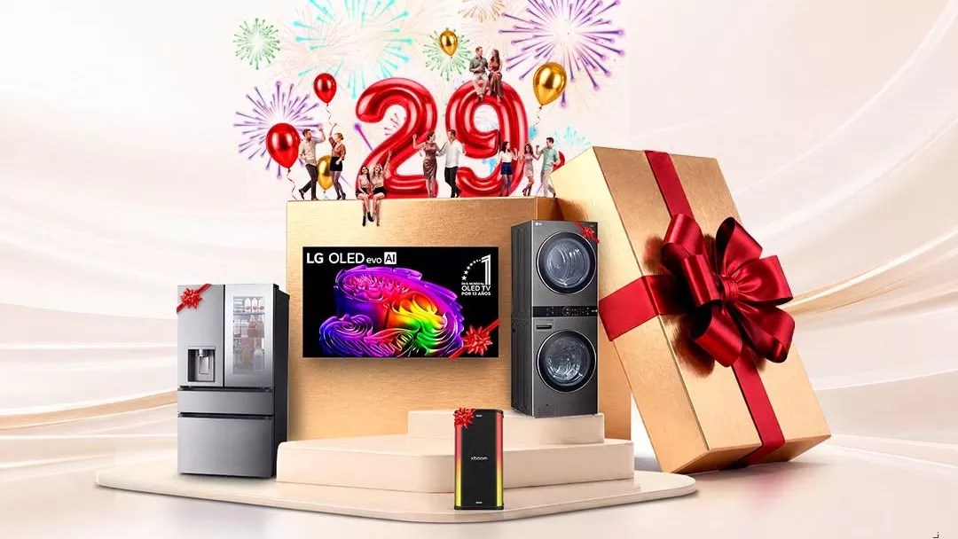 LG celebra 29 años en el perú con exclusivo sorteo de tecnología premium para el hogar