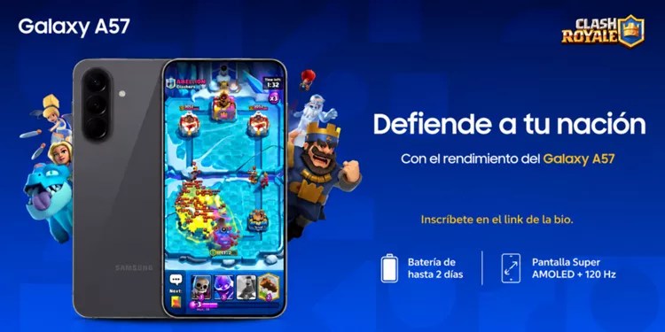 Samsung anuncia Galaxy Arena, un torneo inédito de Clash Royale en Latinoamérica con el nuevo Galaxy A57