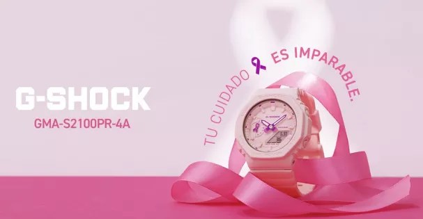 El cuidado es imparable: G-SHOCK se suma a Octubre Rosa con una edición limitada