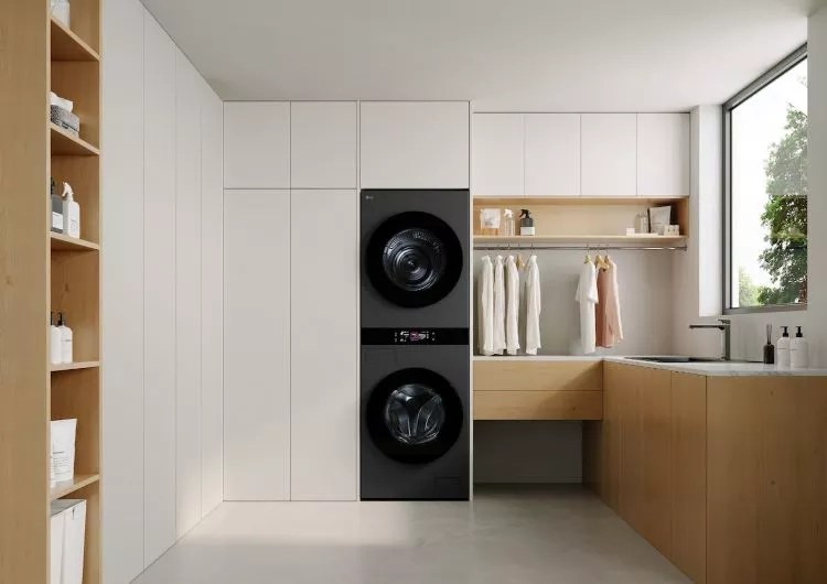LG Electronics amplía su línea washtower con un nuevo modelo de 25 kg