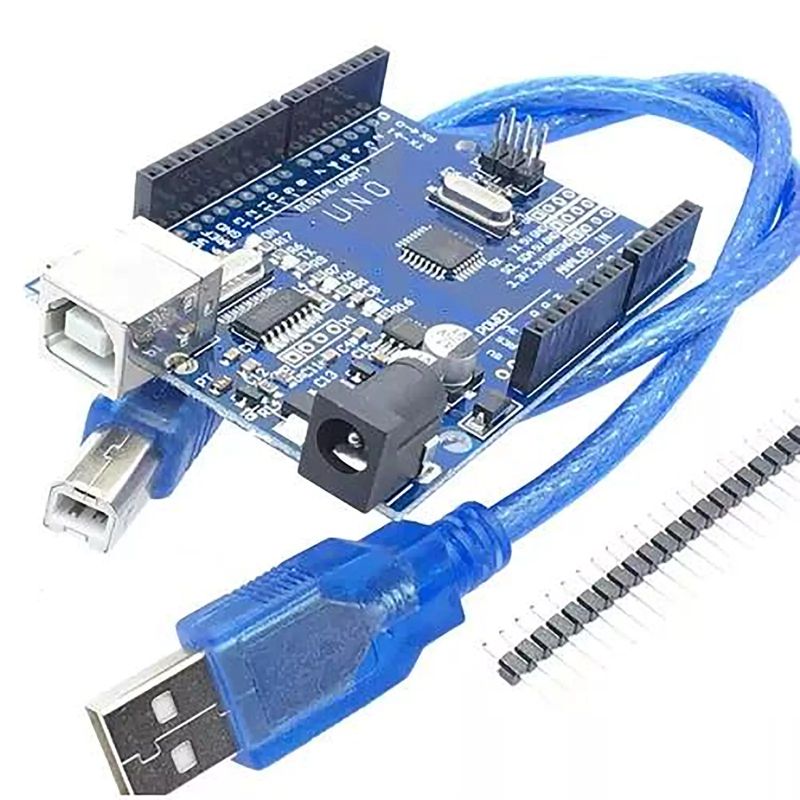 Uno R3 Atmega328p Microcontroller Arduino Ide Compatible Board With Or - Light Background Collection - High Resolution Quality