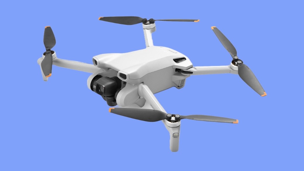 Fly with ease: The new DJI Mini 3 weighs only 249g