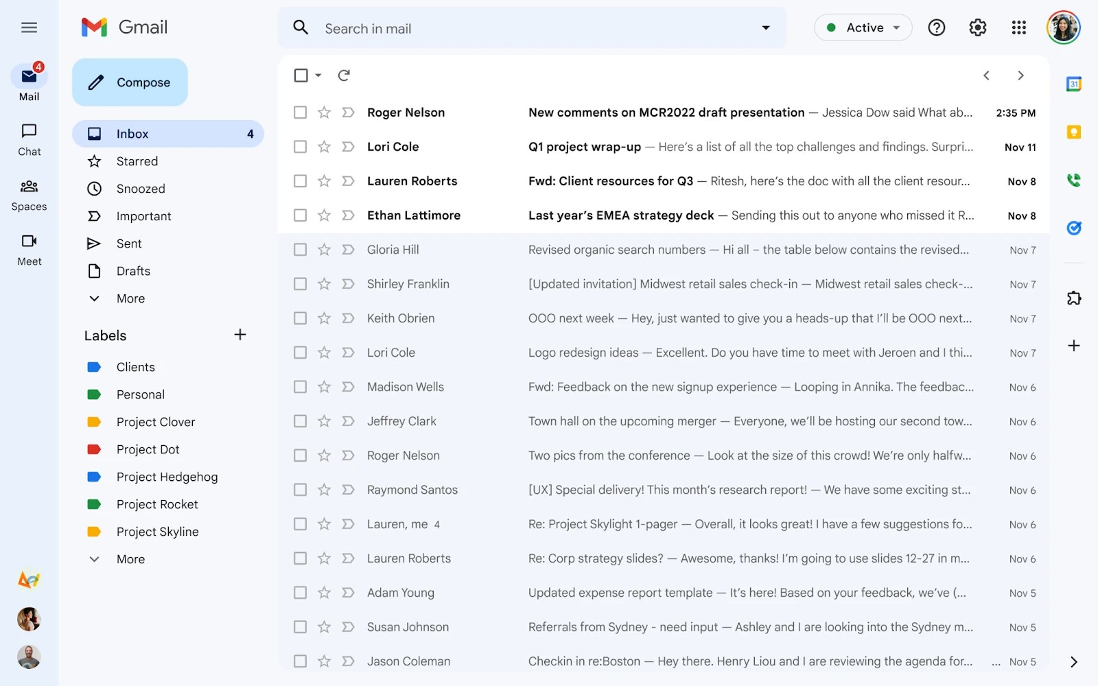 Google will soon roll out a new UI for Gmail
