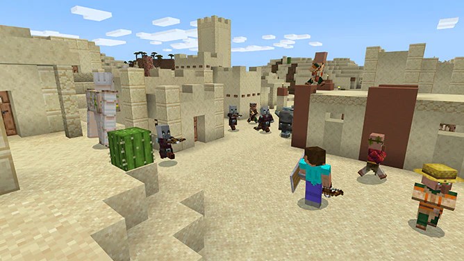Minecraft for iOS adds supports for mouse and keyboard