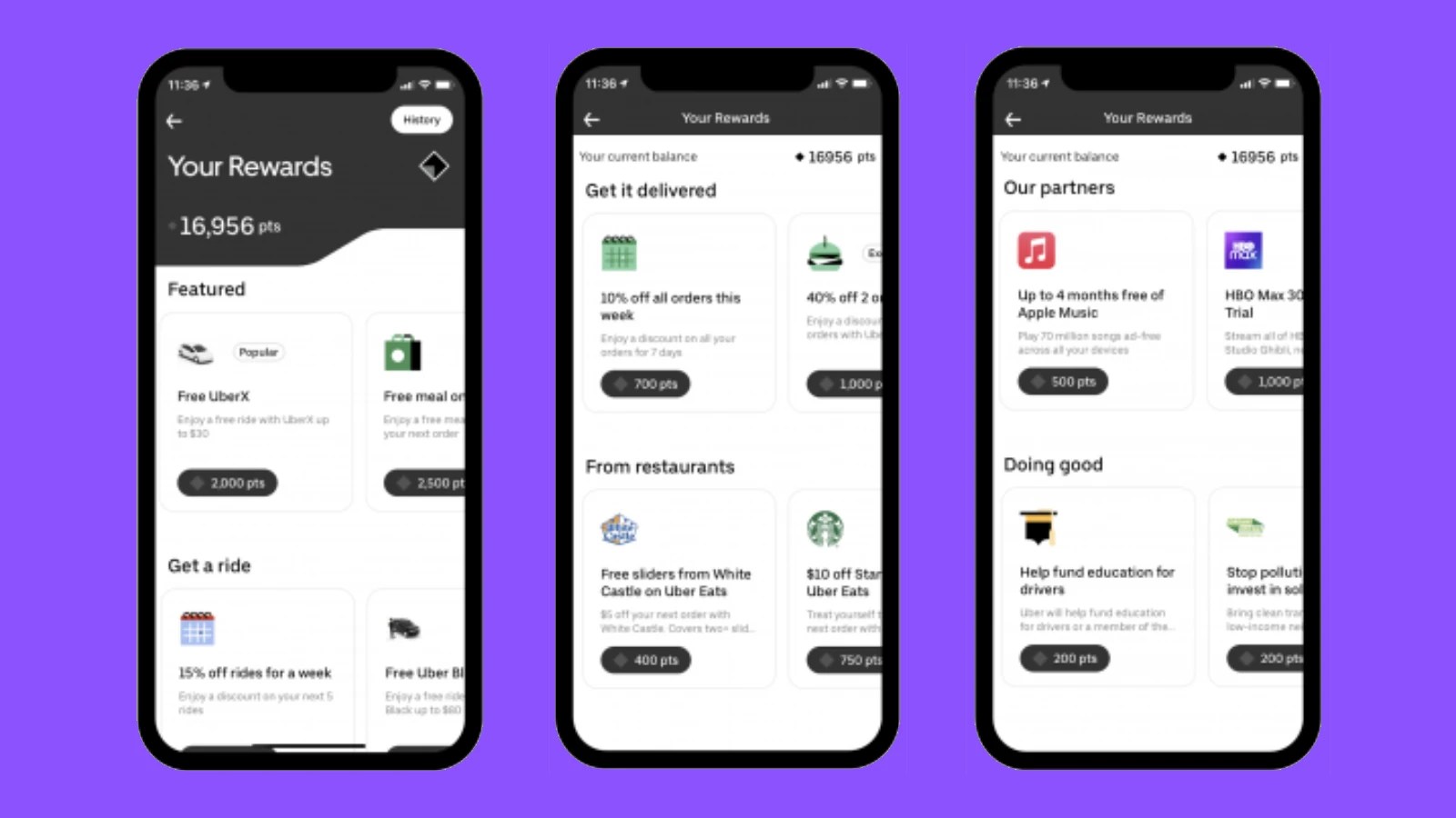Uber Rewards is no more, scheduled to be discontinued later this year