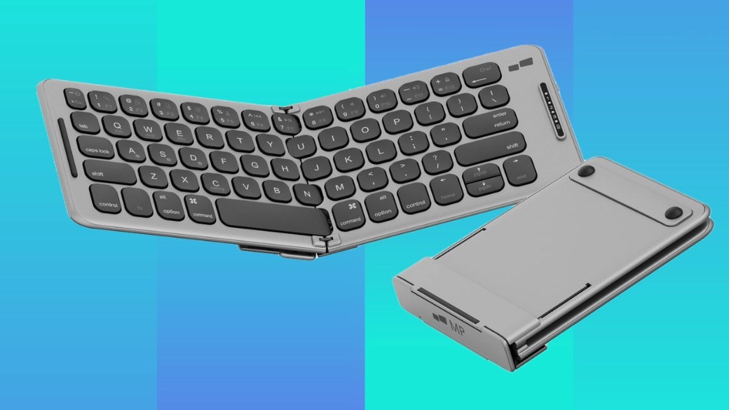 Type like a pro on the go with Mobile Pixels Foldable Keyboard