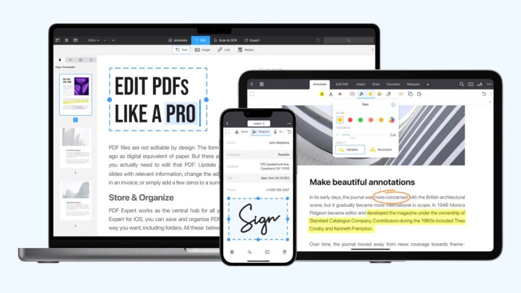 This lightning-fast PDF editor and the reader are now 50% off during the Back to School sale