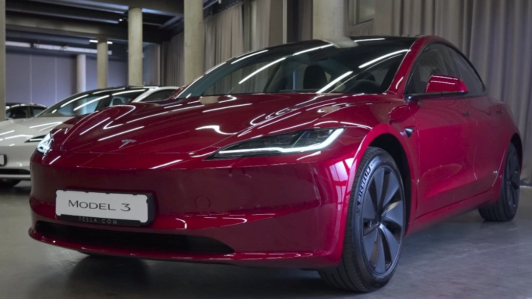 Tesla's Project Highland comes to life as the Model 3 gets a remarkable makeover