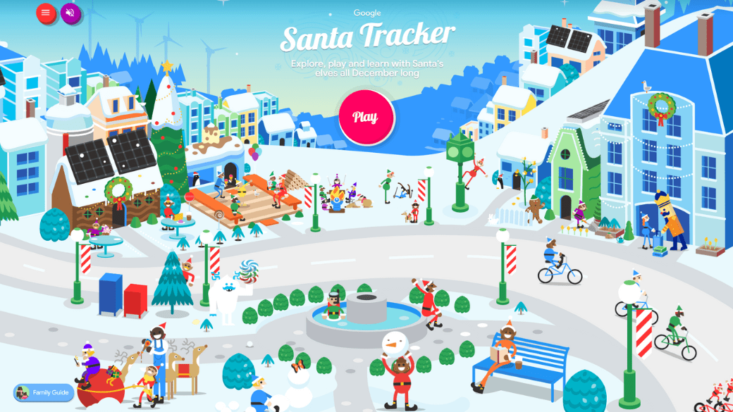 Google debuts the 2023 version of the popular Santa tracker
