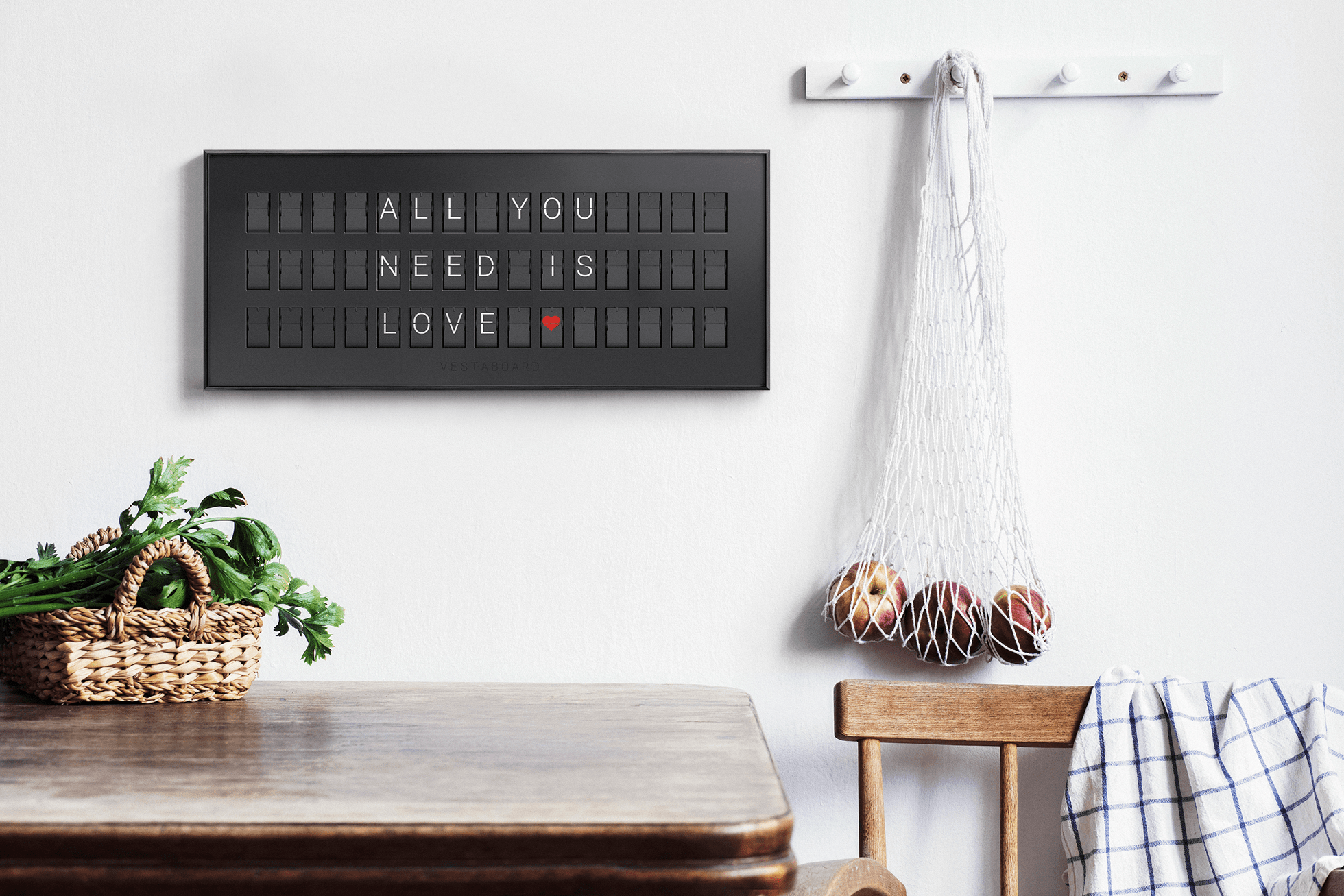 Vestaboard Note split-flap message board