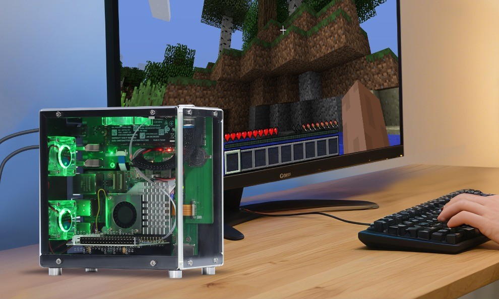 Elecrow Raspberry Pi 5 mini PC case