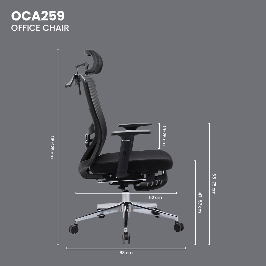 Fantech OCA259 Premium Mesh Office Chair Price In Nepal