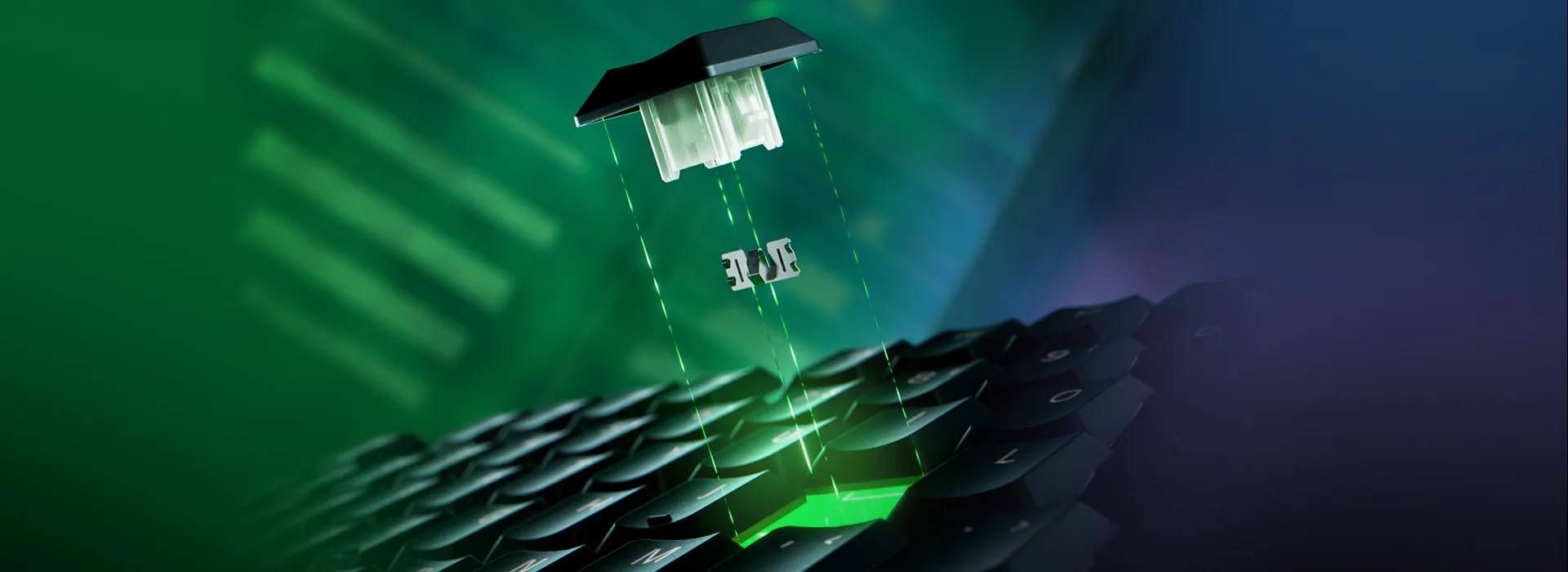 Razer 機械式薄膜按鍵軸結構