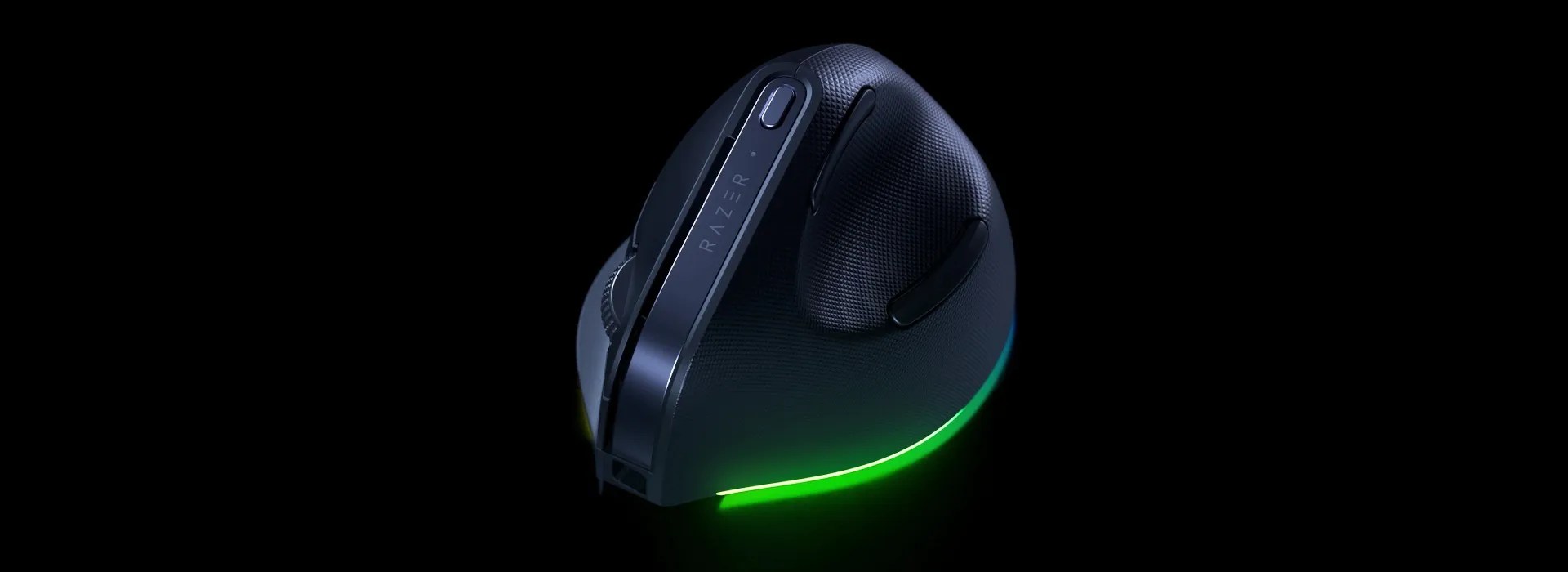 Razer 滑鼠 Pro Click V2 Vertical Edition：71.7 度傾角