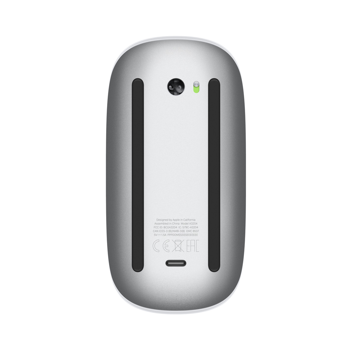Apple Magic Mouse(USB-C)機底同充電口