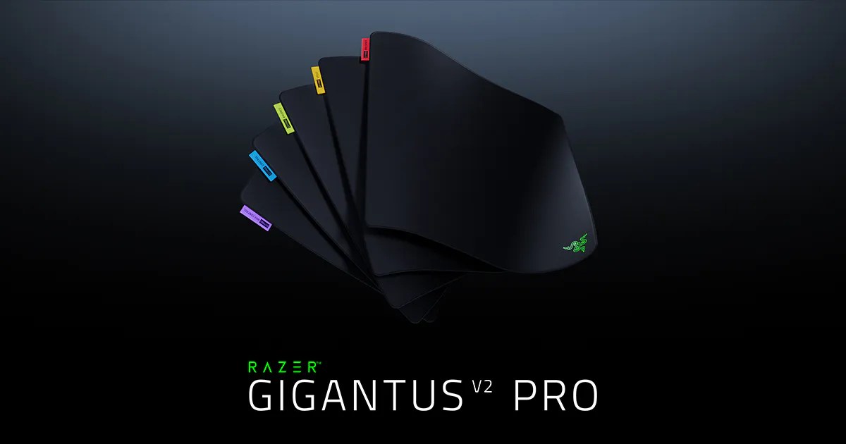 Razer Gigantus V2 Pro 五個速度等級滑鼠墊