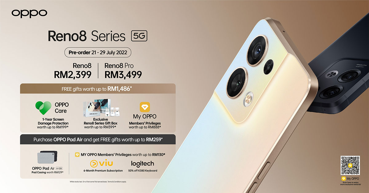 OPPO Reno8 Series Pre-order