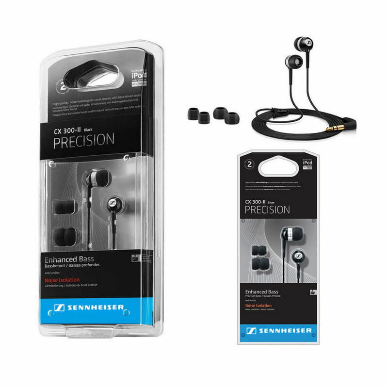 Sennheiser CX300 II CX 300 2 Precision Enhanced Bass 3.5mm Earbuds -  Gadgetoo.Com.bd