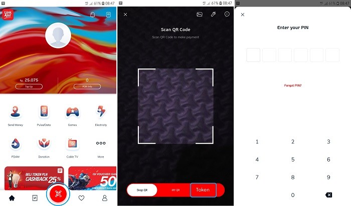 · kemudian pilih menu send to bank account / kirim ke rekening bank. 3 Cara Top Up Untuk Isi Saldo LinkAja Yang Bisa Kamu Pilih