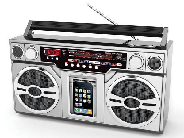 As the main plug is used to disconnect the unit from. Retro Boombox Styled iPod Dock with Portable Speakers