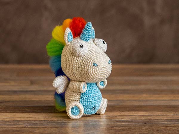 Cute unicorn crochet pattern
