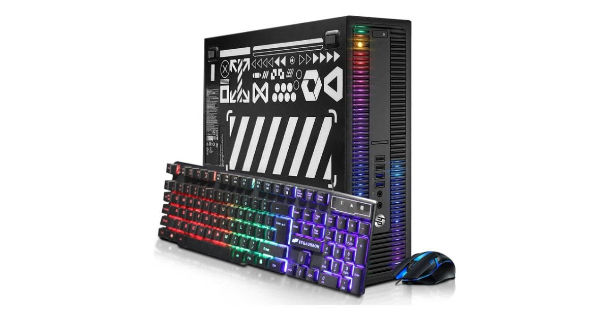 5 Best Gaming PCs Under 500 In 2026 Comparison And Review HP RGB 6500 Gaming Desktop Computer Min 