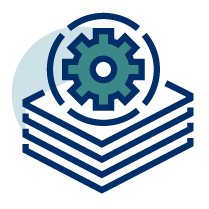 Case study process icon
