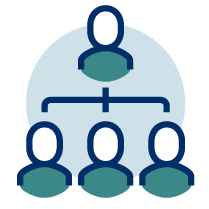 Case study leader icons