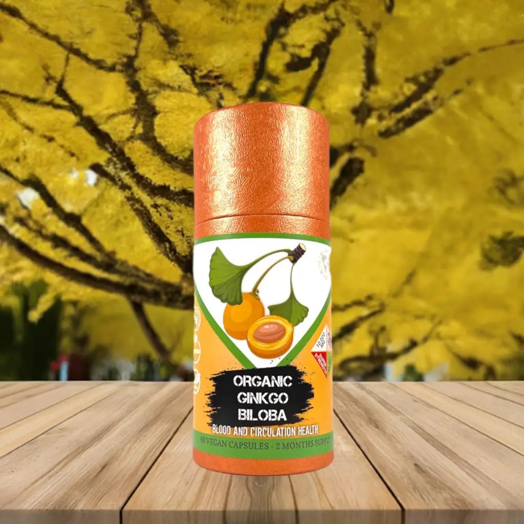 organic Ginkgo Biloba product image, bio degradable eco supplements