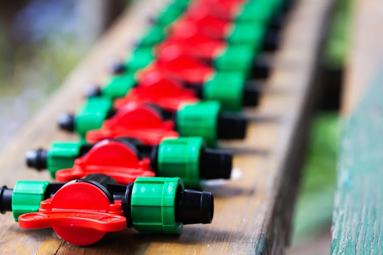 plastic irrigation components