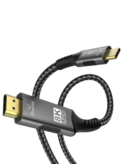 8K USB C to HDMI 2.1 Cable Adapter 8K60Hz for MacBook Pro