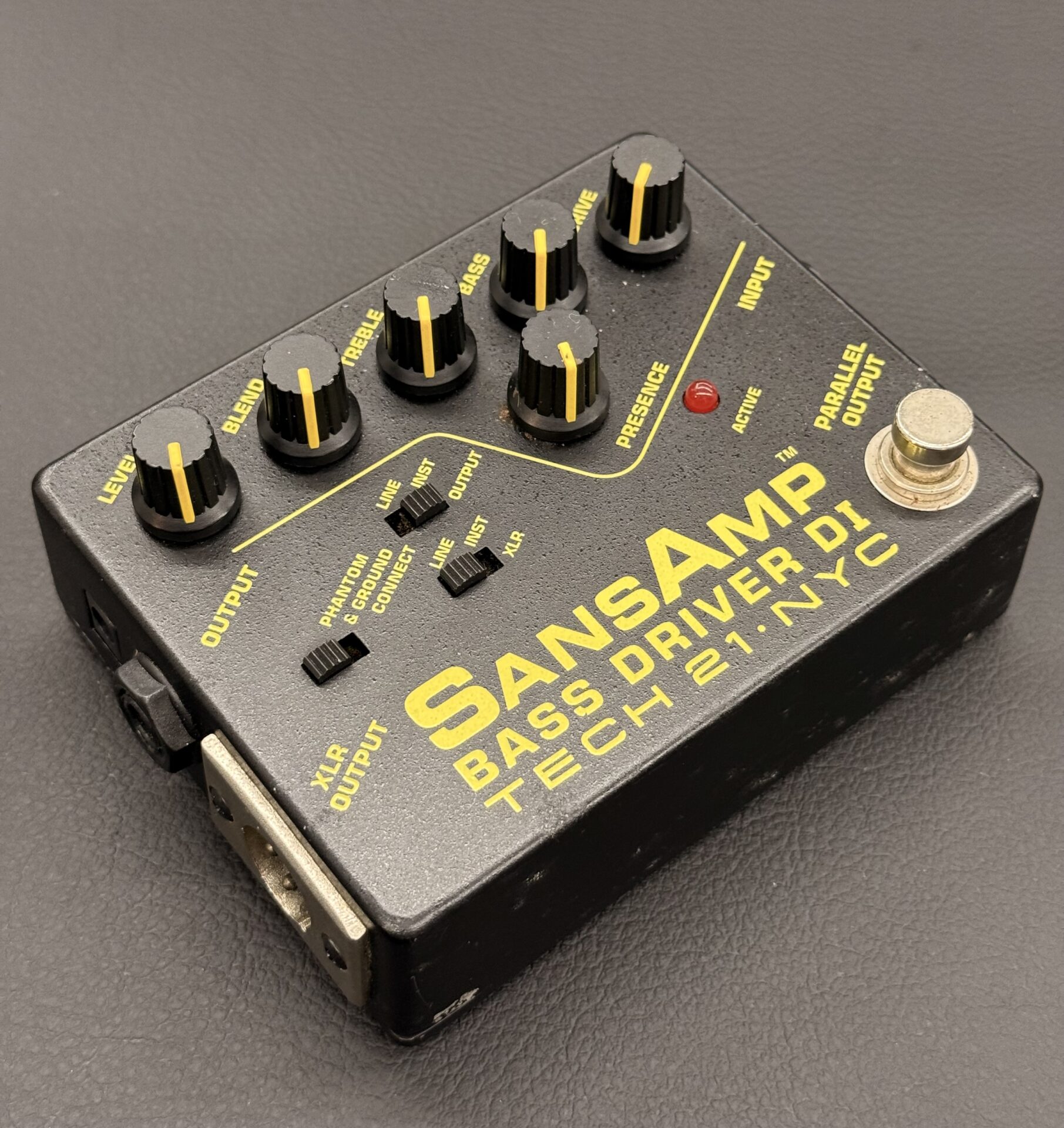 サンズアンプ SansAmp Bass D DI v1 初期型前期 レビューTECH21