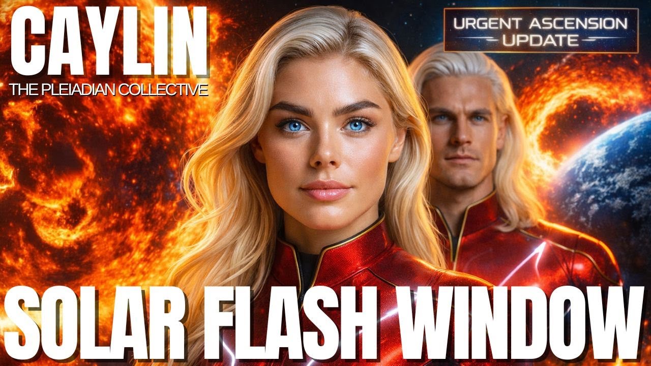 2026 Solar Flash Convergence The Great Galactic Reset DNA Lightbody Caylin Window.