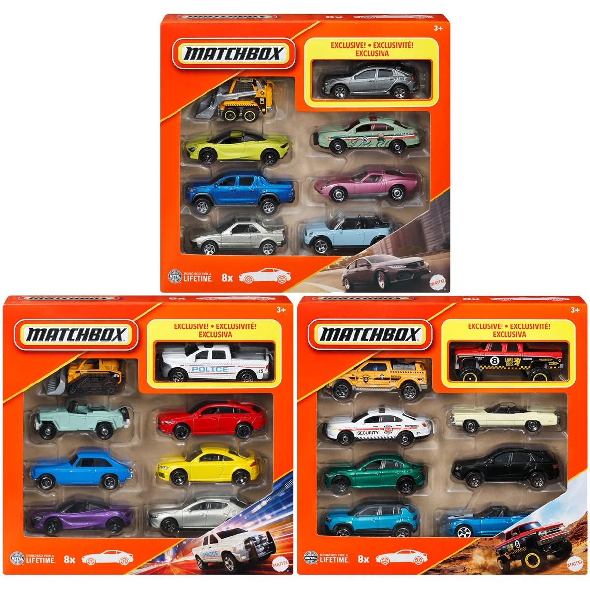 Matchbox 2025 Wave 1 Die Cast Vehicle 8 Pack Case Of 6