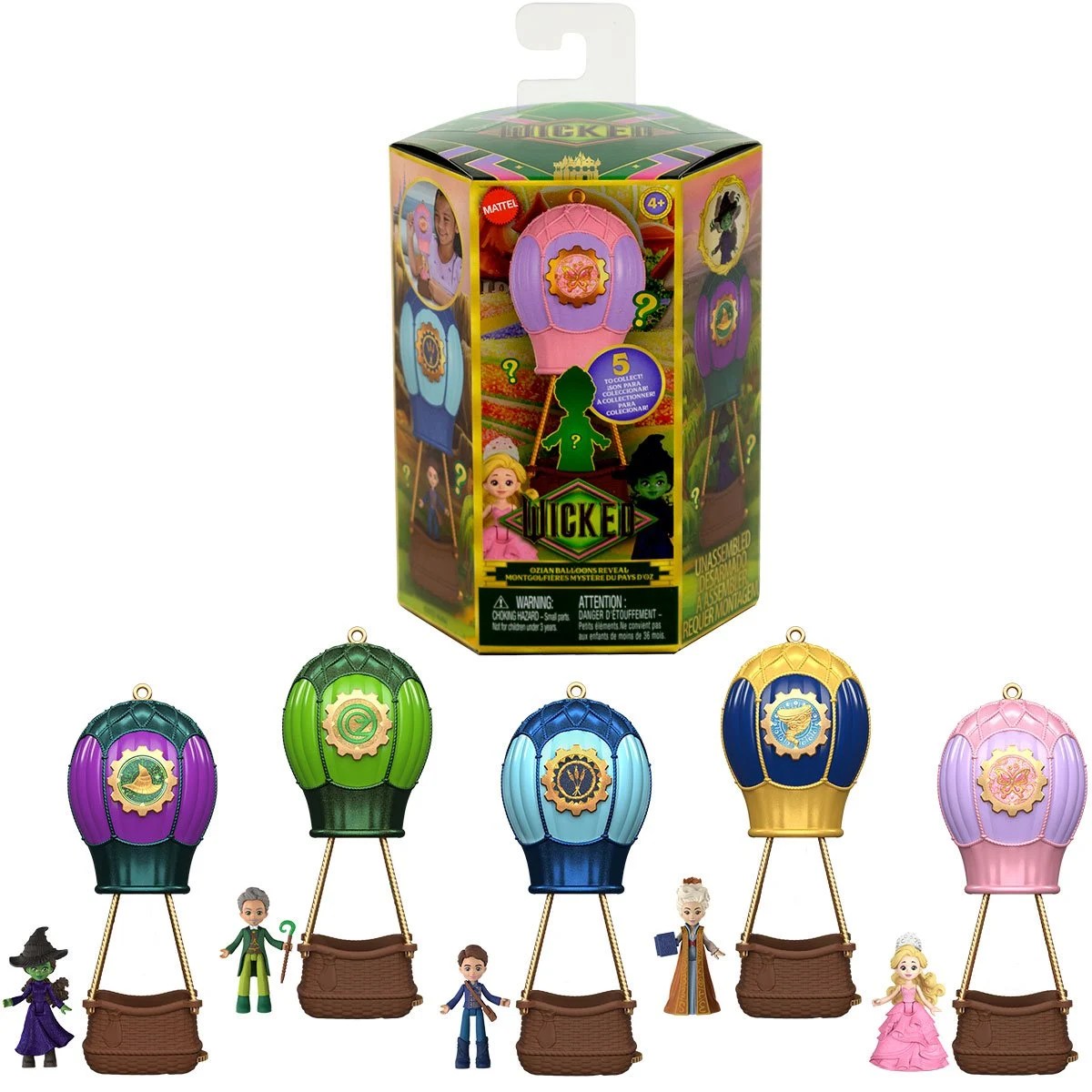 Wicked Ozian Balloons Reveal Blind Box Mini Figure Case Of 8