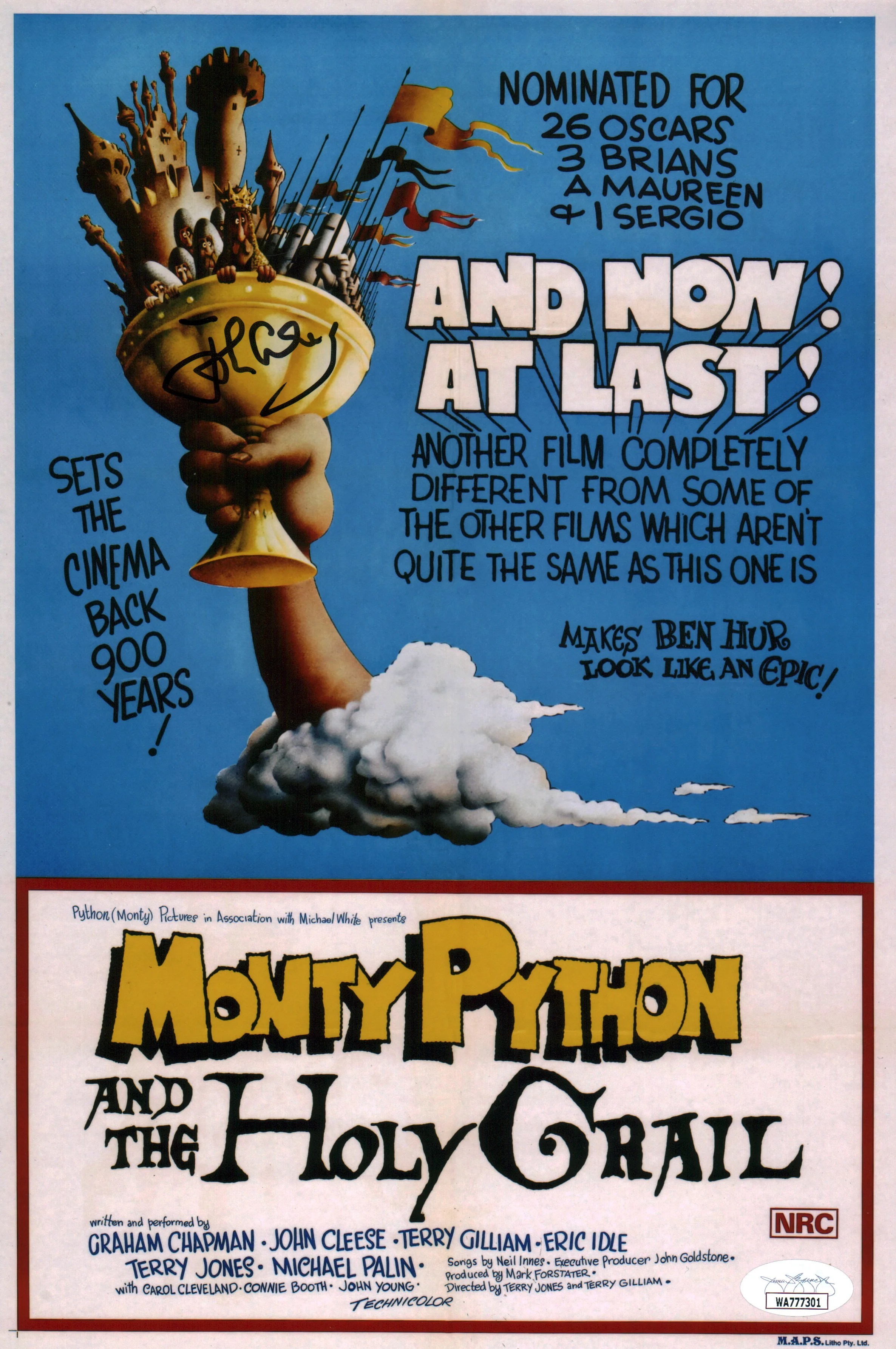 Monty Python And The Holy Grail Movie Poster