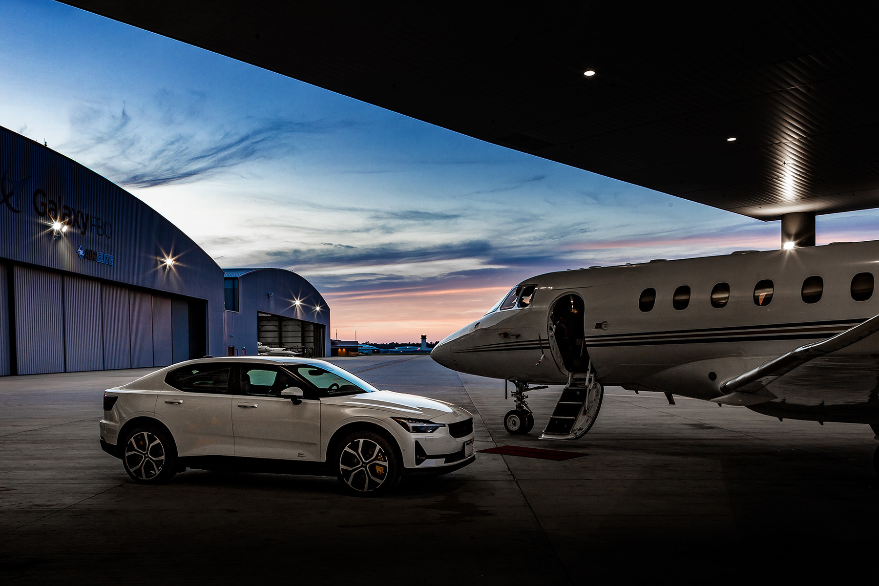 new polestar 2 electric vehicles available to rent at galaxy fbo kcxo - galaxy fbo galaxy fbo on national car rental conroe tx