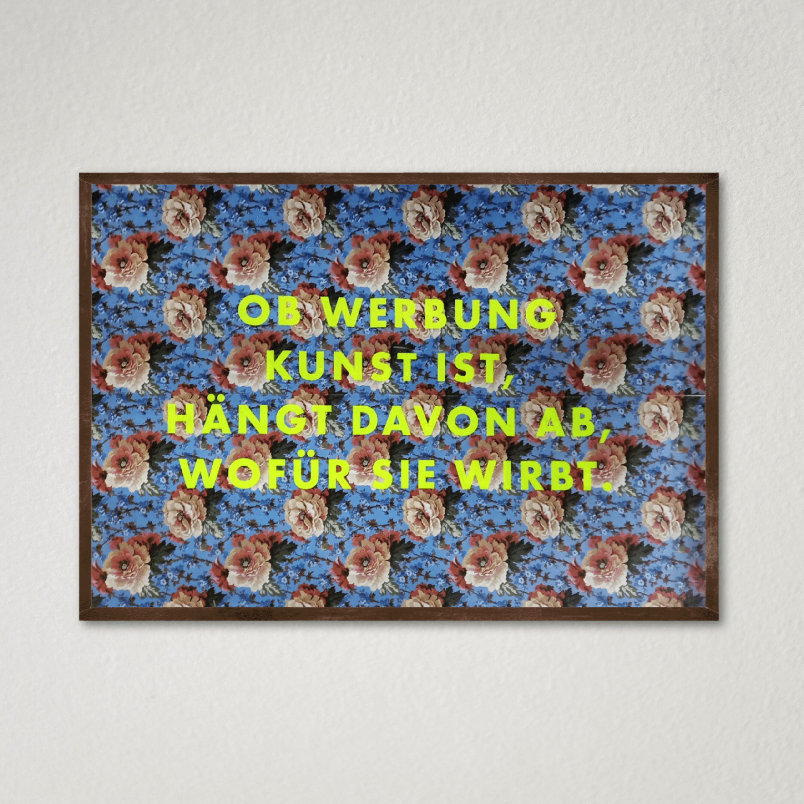 Ob werbung kunst ist #1