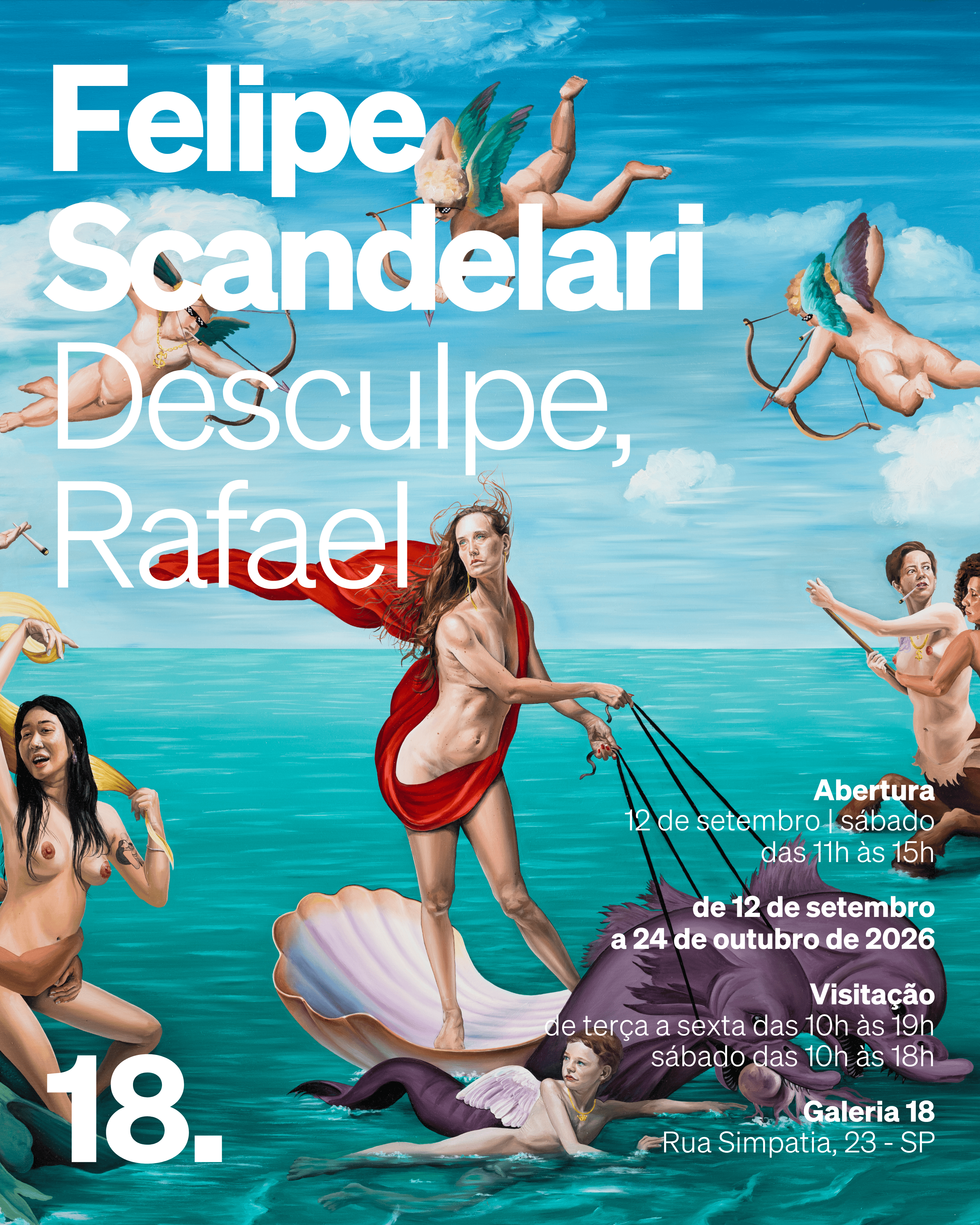 Vernissage Desculpe, Rafael