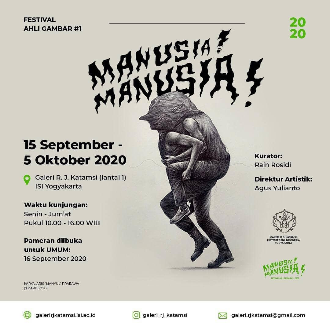 Festival Ahli Gambar #1 2020 : Manusia! Manusia!