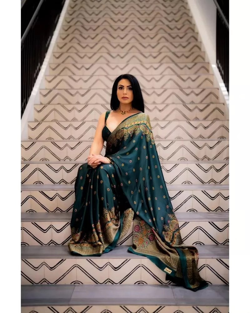 Nandini Rai saree pics