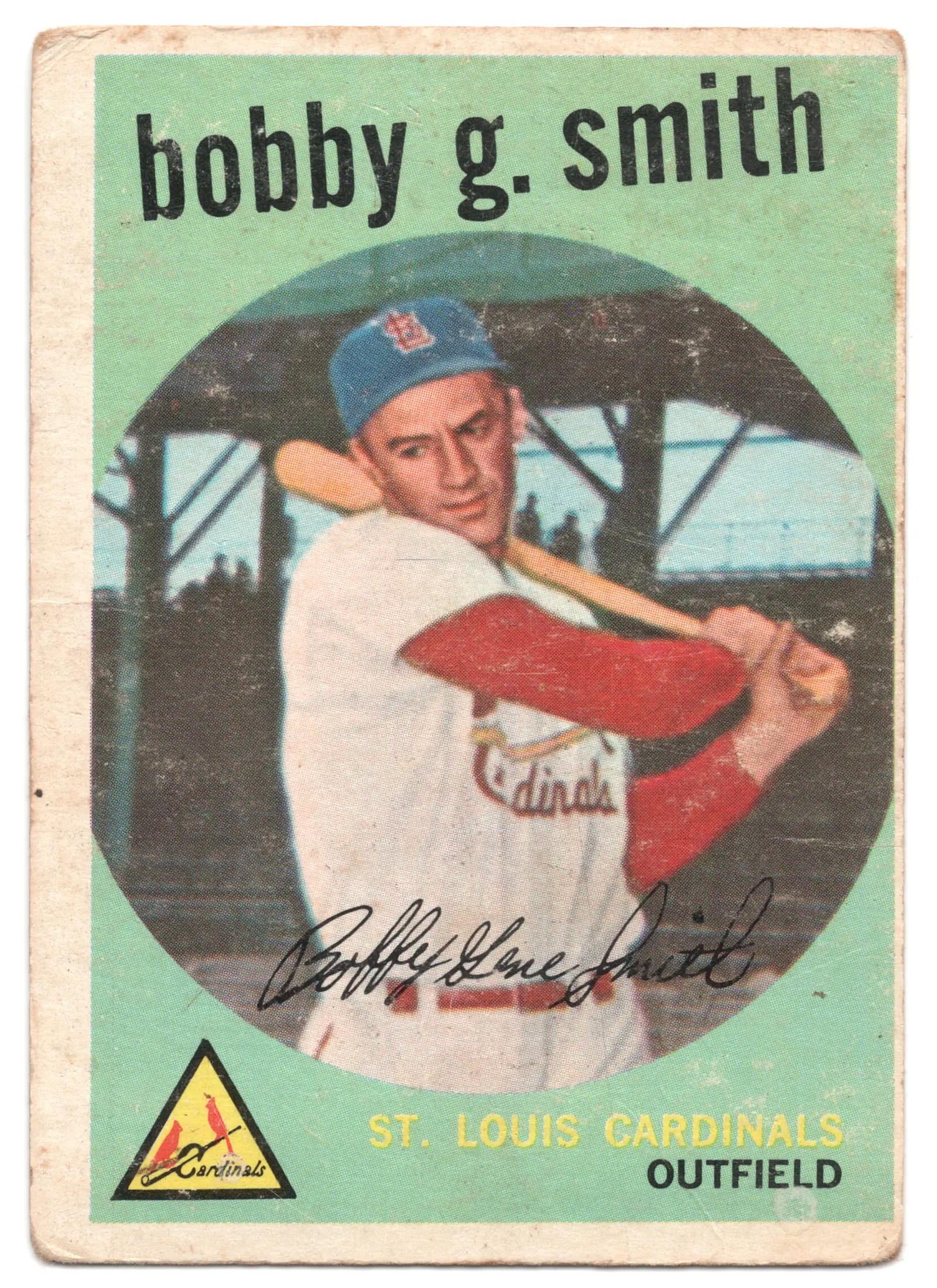 1959 Topps Bobby G Smith