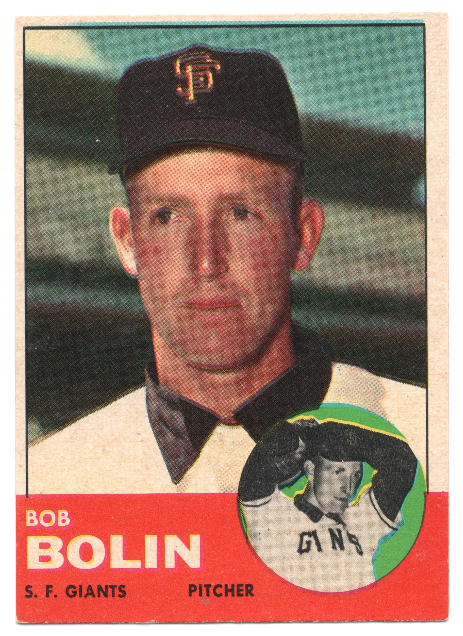 1963 Topps Bob Bolin