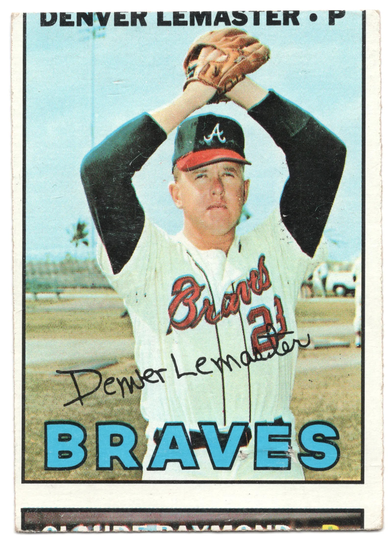 1967 Topps Denver Lemaster