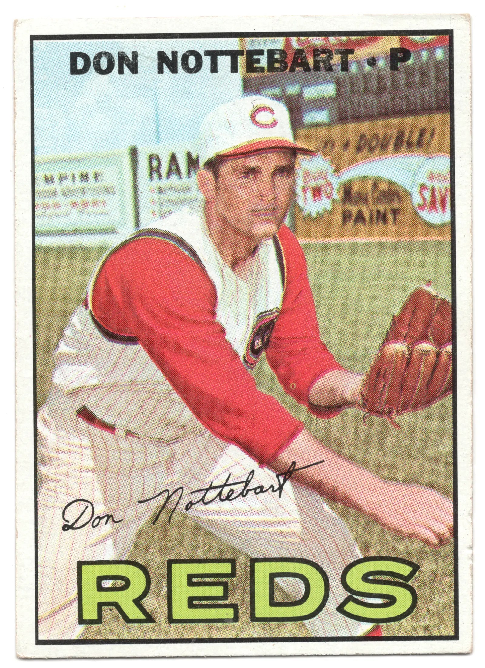 1967 Topps Don Nottebart