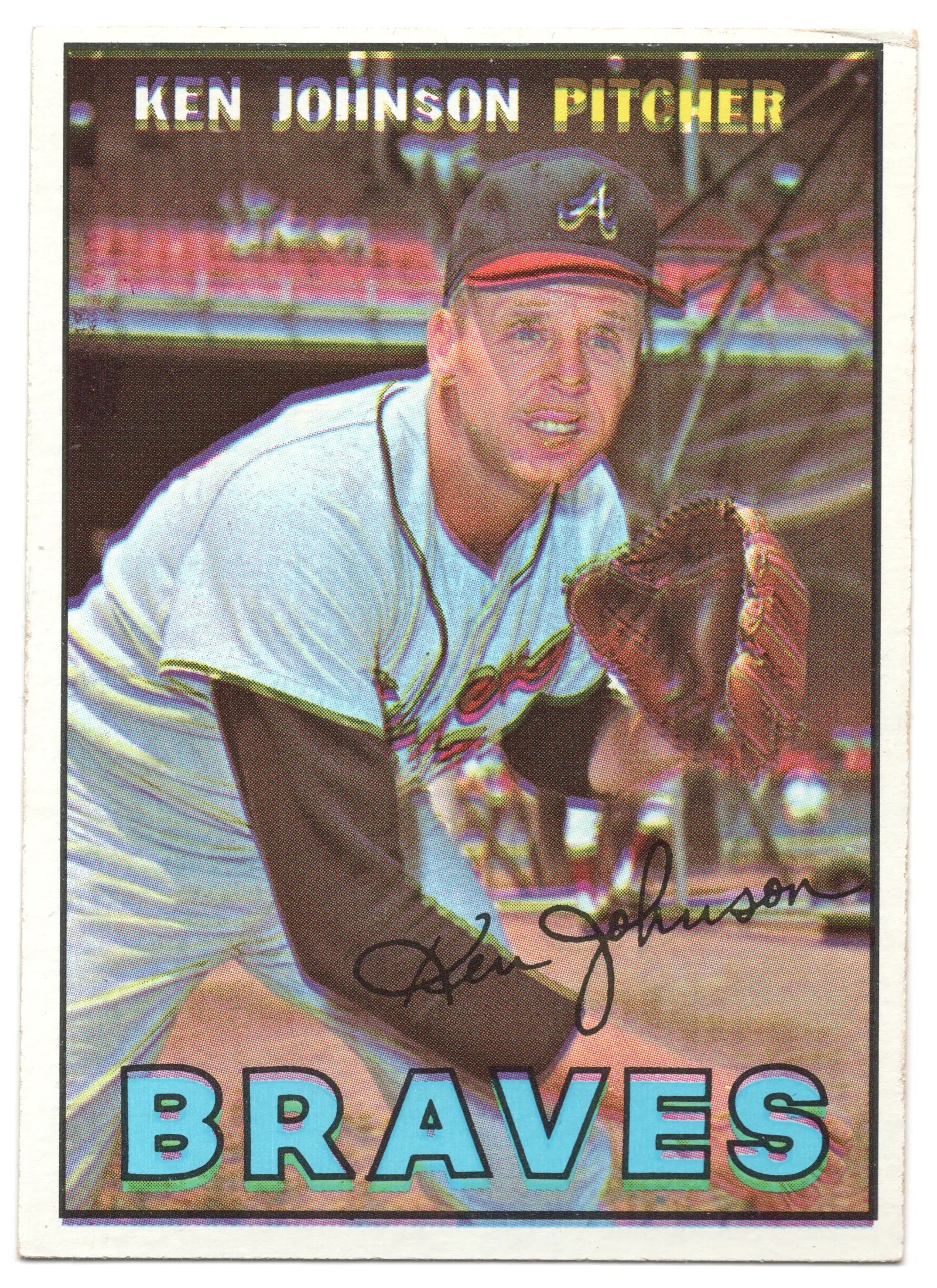 1967 Topps Ken Johnson